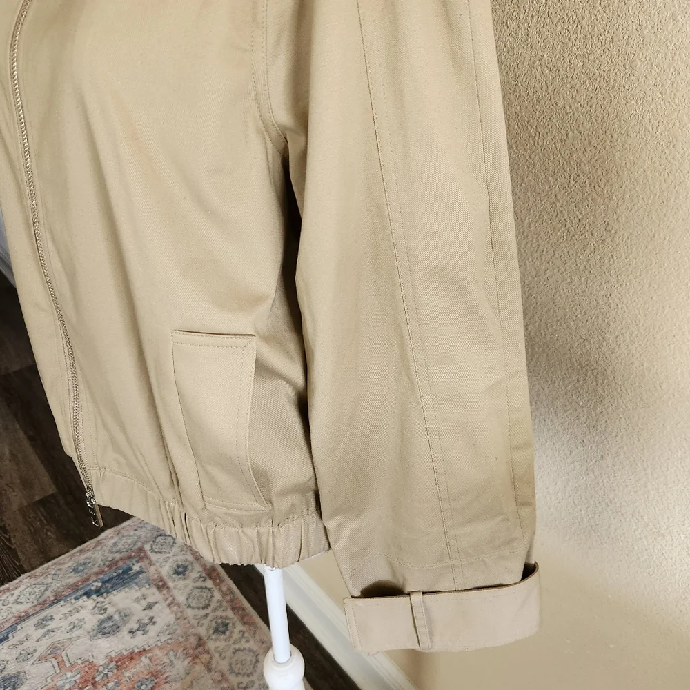 Rails York Zip Up Jacket Size XS NWT $288 Taupe - Picture 8 of 12